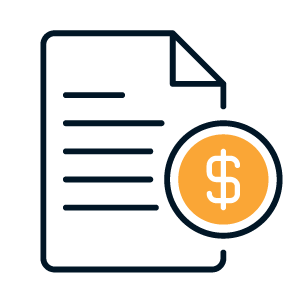 Billing document icon