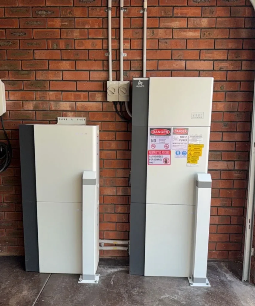 5kw AlphaESS inverter with 37.2kw battery storage