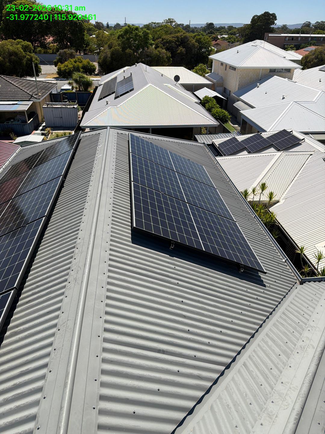 Carlisle home with new rooftop solar array