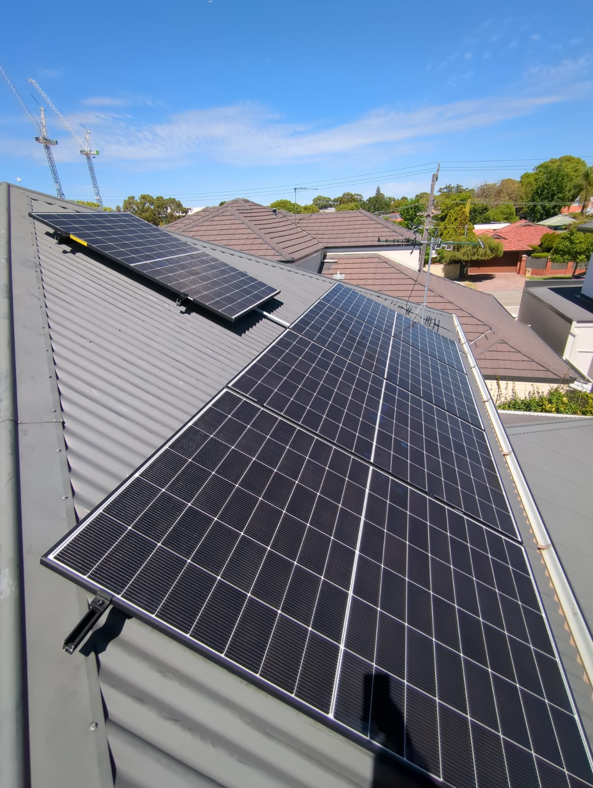 Solar panels and inverter in Nedlands