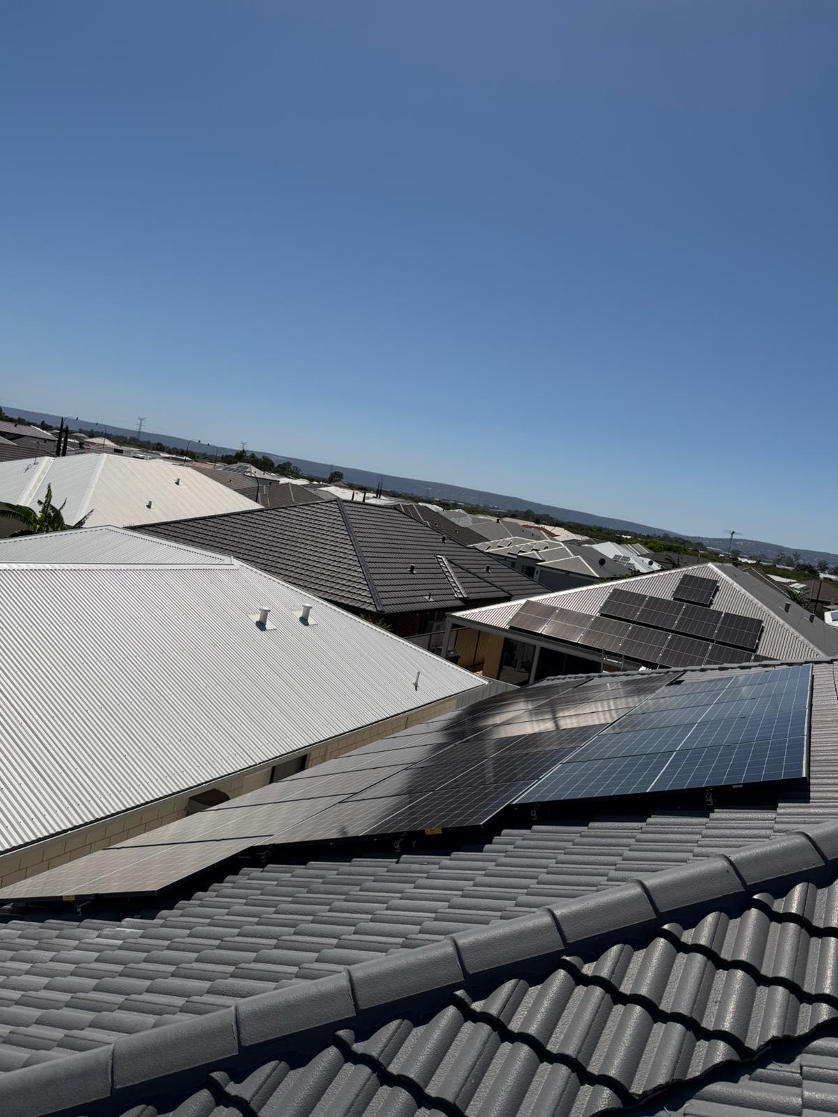 Full AlphaESS battery and inverter setup at the Piara Waters home