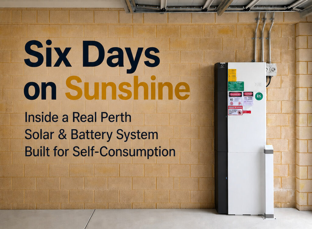 Churchlands Solar Installation AlphsESS